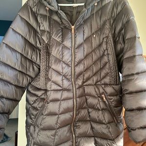 Lane Bryant Puffer Jacket.  Grey.  Size 22/24.